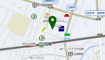 JINS LIVIN田無店の地図画像