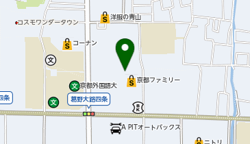 JINS 京都ファミリー店の地図画像