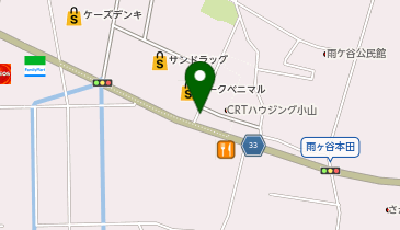 JINS 小山雨ケ谷店の地図画像