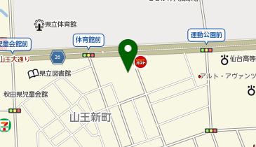 JINS イオンスタイル山王店の地図画像