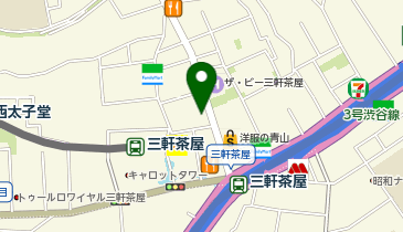 JINS 西友三軒茶屋店の地図画像