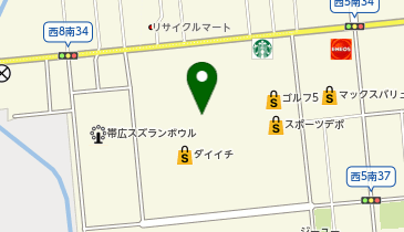 JINS フレスポスズランプラザ帯広店の地図画像