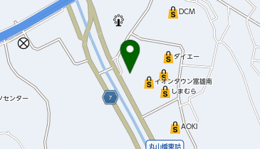 JINS イオンタウン富雄南店の地図画像