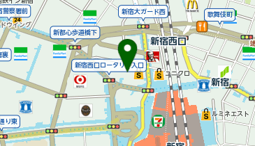 JINS 小田急百貨店新宿店の地図画像