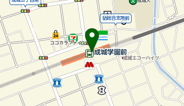 JINS 成城コルティ店の地図画像