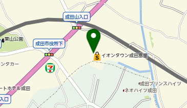 JINS イオンタウン成田富里店の地図画像