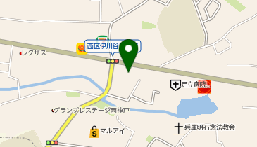 JINS 神戸伊川谷店の地図画像