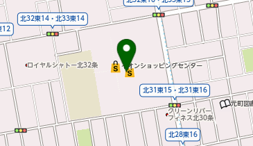 JINS イオン札幌元町店の地図画像