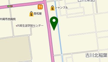 JINS 古川店の地図画像