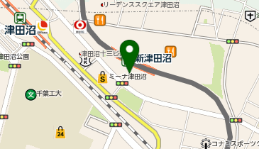 JINS イオンモール津田沼South店の地図画像