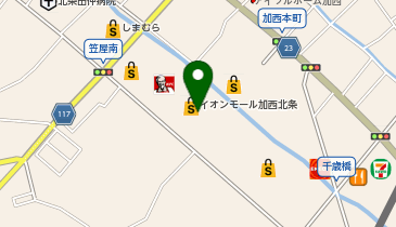 JINS イオンモール加西北条店の地図画像