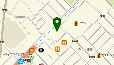 JINS イオン市川妙典店の地図画像