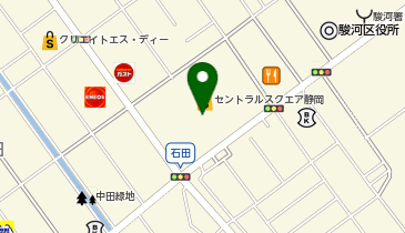 JINS イオンセントラルスクエア静岡店の地図画像
