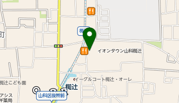 JINS イオンタウン山科椥辻店の地図画像