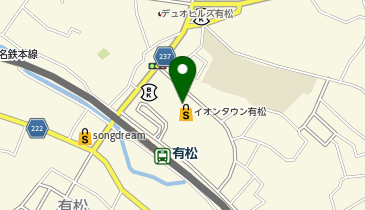 JINS イオンタウン有松店の地図画像