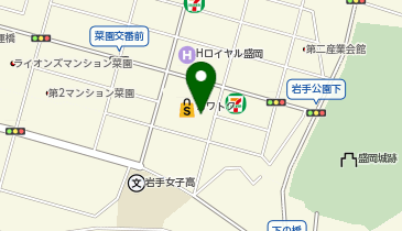 JINS パルクアベニュー・カワトク店の地図画像
