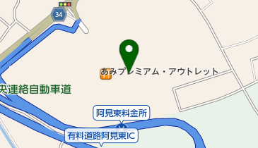 JINS あみプレミアムアウトレット店の地図画像