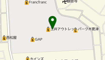 JINS 三井アウトレットパーク木更津店の地図画像