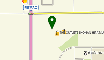 JINS THE OUTLETS SHONAN HIRATSUKA店の地図画像