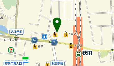 RIM 秋田オーパ店の地図画像