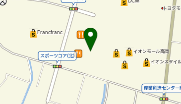 3COINS  plus イオンモール高岡店の地図画像