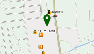 3COINS  plus イオンモール高崎店の地図画像