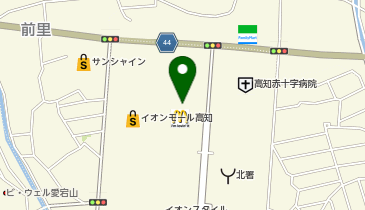 3COINS イオンモール高知店の地図画像