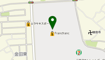 GALLARDAGALANTE OUTLET 三井アウトレットパーク木更津店の地図画像