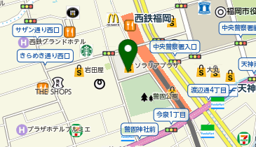OLIVE des OLIVE 天神ソラリア店の地図画像