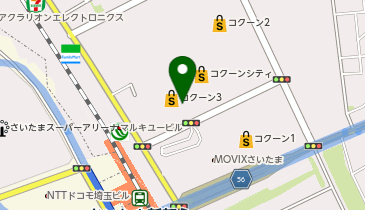 natural couture コクーンさいたま新都心店の地図画像