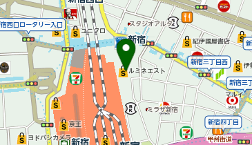 Kastane 新宿ルミネエスト店の地図画像