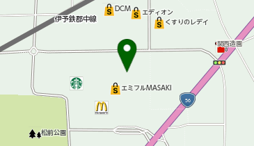 CIAOPANIC TYPY エミフルMASAKI店の地図画像