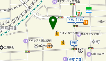 CIAOPANIC TYPY イオンモール岡山店の地図画像