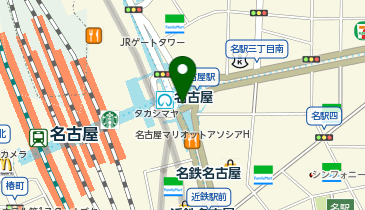 ear PAPILLONNER 名古屋高島屋ゲートタワーモール店の地図画像