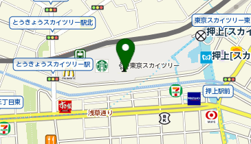 russet 東京ソラマチ店の地図画像