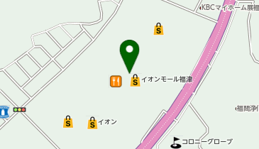 3COINS  plus イオンモール福津店の地図画像