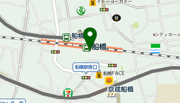 3COINS シャポー船橋店の地図画像