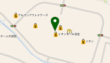 3COINS イオンモール羽生店の地図画像