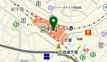 BIRTHDAY BAR 千葉ペリエ店の地図画像