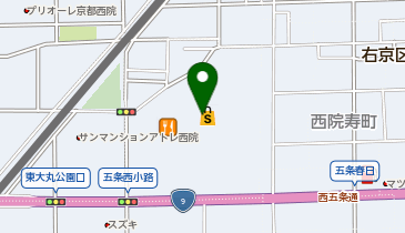 3COINS  plus イオンモール京都五条店の地図画像