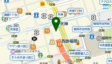 Lui's/EX/store 福岡店の地図画像