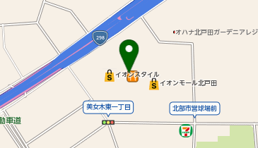 3COINS  plus イオンモール北戸田店の地図画像