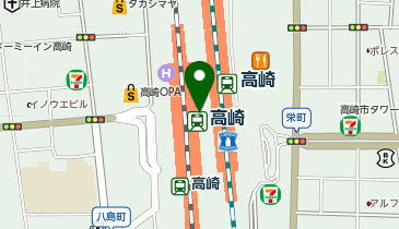 3COINS  plus 高崎モントレー店の地図画像