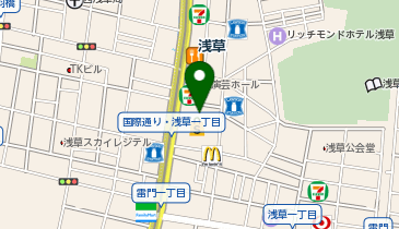 3COINS  plus 浅草ROX店の地図画像