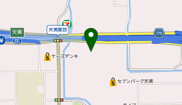 3COINS  plus セブンパーク天美店の地図画像