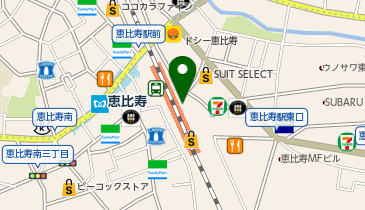 RIVE DROITE アトレ恵比寿店の地図画像