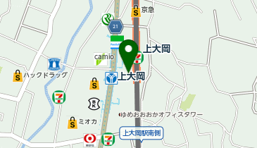 PUAL CE CIN 上大岡京急ウィング店の地図画像