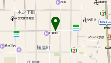 PUAL CE CIN 京都三条店の地図画像