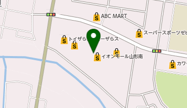 3COINS  plus イオンモール山形南店の地図画像