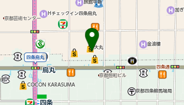 russet 大丸京都店の地図画像